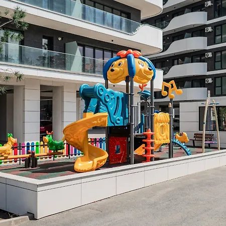 דירה Ria Odyssey Free-parking -pool-spa-playground Năvodari